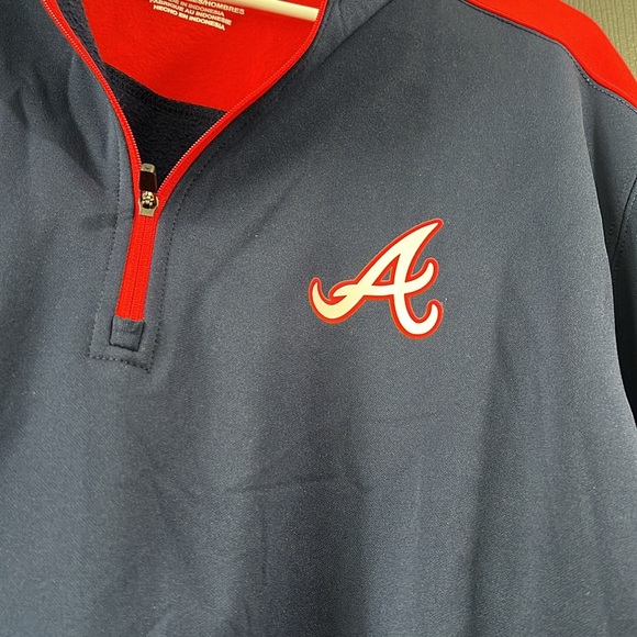 Men’s Atlanta Braves Pullover XL - Picture 5 of 6